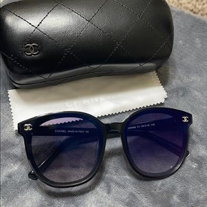 Used chanel women’s sunglasses 65-16-146